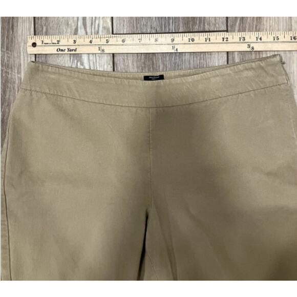 Talbots Chatham Curvy Capri Khaki Pant Size 8P - Picture 4 of 5